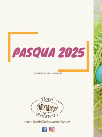 Offerta Pasqua 2025: disponibilità limitate all'Hotel Bellavista.